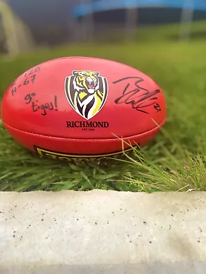 $95 • Buy Richmond Tigers Signed Football.  Noah Balta #21