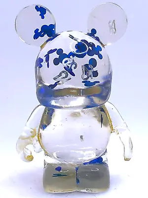 DISNEY Vinylmation - DISNEY STORE 25th Anniversary CLEAR SPECIAL GLITTER MICKEY • $14.95