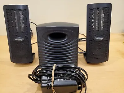 Monsoon MH-500 Flat Panel 2.1 PC / Multimedia Speaker System  • $65