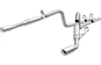 MagnaFlow Duals 2.5  Cat-Back Exhaust System For 2005-09 Ford Mustang V6 • $960.30