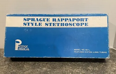 Sprague Rappaport Stethoscope Peach Model #105 Prestige Medical Vintage In Box • $14.99