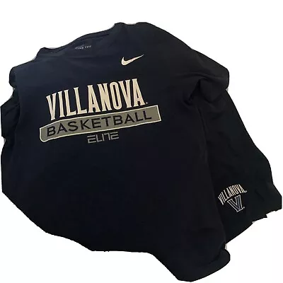 Youth Nike Dri Fit Authentic Villanova Basketball Shorts Blue Sz XL & Shirt L • $14