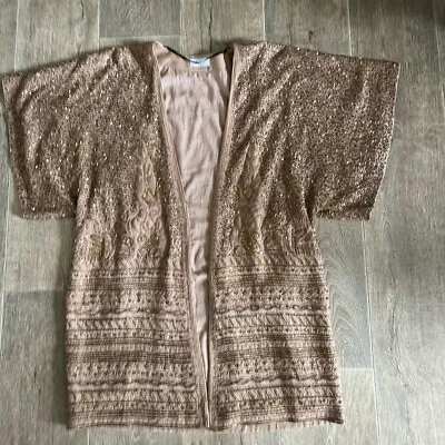 Tigerlily Beaded Kimono/ Jacket • $100