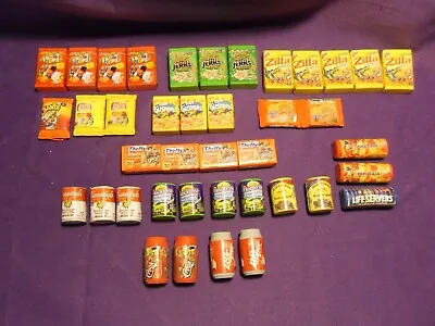 Huge Lot Of 40 Topps Wacky Packages Erasers Rare! Cheapos * Froot Oops! * Lazy + • $38