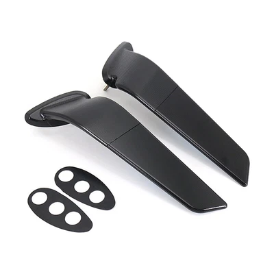 £96.95 • Buy Motorcycle Mirror Modified Wind Wing Adjustable Rotating Back Mirror A4K3
