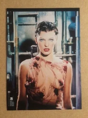 MILLA JOVOVICH  Ex-Scrapbook 2021  Original Vintage Magazine Clipping / Poster • £10