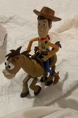 £6.99 • Buy Toy Story  Woody And Bullseye Disney Pixar Figure Set Missing Ears