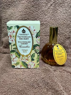 Victoria’s Secret Wild English Garden CAMELLIA Cologne Spray 3.4 Oz 100 Ml NIB • $49.99