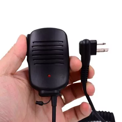 Shoulder PTT Microphone 2 Pins M Type For HYT TC500 Motorola GP88 68 CP200 Mic • $14.69