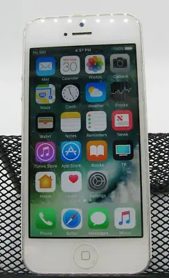 Apple IPhone 5 - 16GB - White & Silver Verizon A1428 Tested Working Free Ship • $26.95