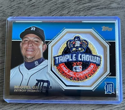 Miguel Cabrera 5 Card Set SPs /  2013 Topps Triple Crown MLB Commemorative Patch • $49.99