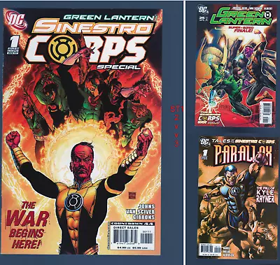 Green Lantern Sinestro Corps War 1-11 Complete Set VF/NM DC 25 26 Tales St123 • $180.77