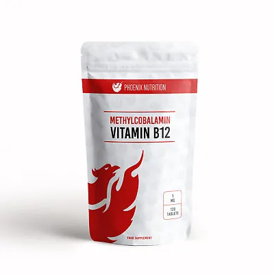 Methyl B12 1mg Tablets - 1000mcg As Methylcobalamin Vitamin B12 • £19.99