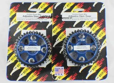 Golden Eagle Cam Gear B16/B18 B18C B18A B18B B16A Integra / Civic Blue (PAIR) • $229.90