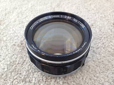 Canon 50mm F/0.95 Dream Lens For Canon 7 7S 7SZ 35mm Film Camera • $1995