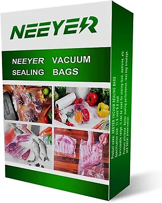 $14.95 • Buy Seal-A-Meal Vacuum Sealer Bags Ideal For Food Saver 100ct 8 X12 