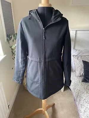 Mountain Warehouse Women's Longline Softshell Jacket Outdoor Waterproof Coat • £18