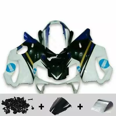 MS Injection Mold White Black Fairing Kit Fit For Honda 2004-2007 CBR600F4I Z006 • $579.99