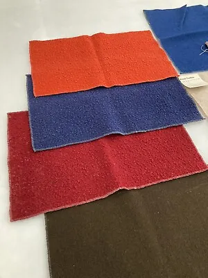 Vintage Large KNOLL Upholstery Fabric Swatch Textile Samples Mid Century Modern • $60