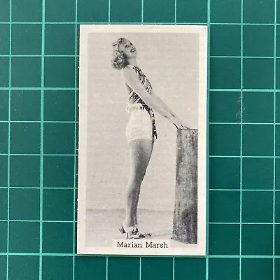 Marian Marsh Cigarette Card MURRAY'S BATHING BELLES #6 1930s Vintage Antique • £1.95