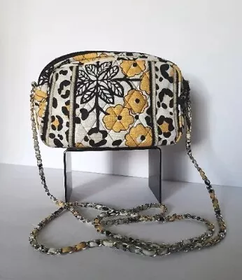 Vera Bradley Mini Chain Crossbody Purse Bag Go Wild Retired • $17.99