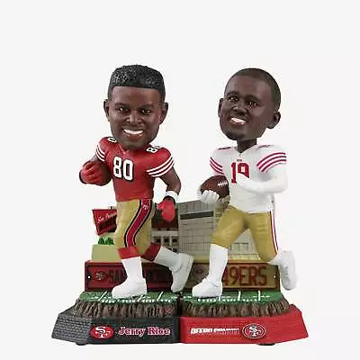 $199.99 • Buy Jerry Rice & Deebo Samuel San Francisco 49ers Then And Now Bobblehead NFL