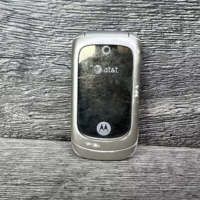 Motorola Moto ROKR / EM330 - Titanium Silver ( AT&T ) Cellular Phone - FOR PARTS • $2