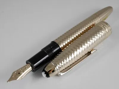 Montblanc Meisterstuck Solitaire Le Grand Geometric Dimension Fountain Pen M F/S • $1199