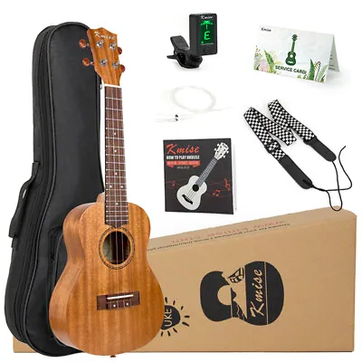 $79.99 • Buy Ukulele Concert 23 Inch Mahogany Ukulele Hawaii Guitar Kit For Beginner