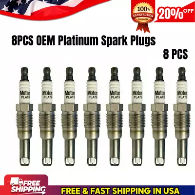 8PCS OEM Platinum Spark Plugs SP-515 For Motorcraft Ford F150 5.4L PZH14F SP546 • $75