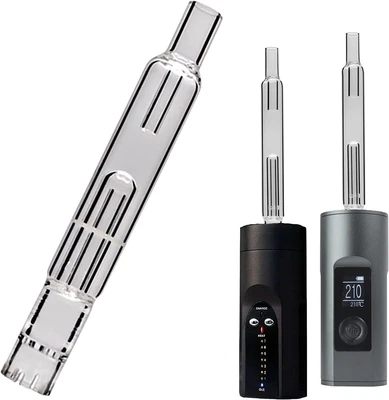 Hydrotube Bubbler Stem For Arizer Air/Solo 1 & 2 - Glass Waterpipe Mouthpiece St • £17.65
