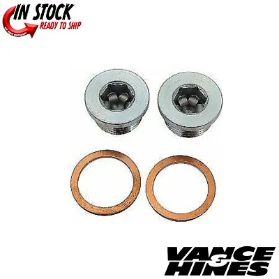 Vance & Hines 16925 O2 02 Sensor Port Bung Plugs Kit 18mmx1.5mm • $19.99