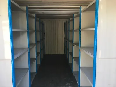 £750 • Buy Job Lot Pallet Racking 20ft Storage Container Option 2 ( SHELVING , STORAGE )