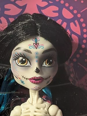 Monster High G1 Skelita Calaveras Howliday Nude Doll Box Only Dia De Los Muertos • $14.99