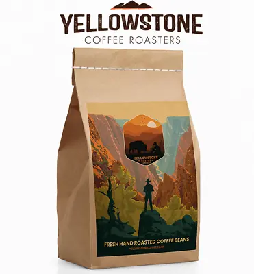 £2.99 • Buy YELLOWSTONE COFFEE - Arabica Robusta Coffee Blend - Whole Bean + Ground PREMIUM