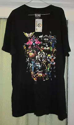 $19 • Buy OVERWATCH Merch Size XXL / 2XL Black T-shirt  / Shirt From BLIZZARD