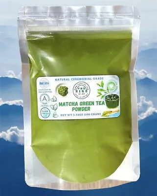 100 Gram Matcha Tea Powder Herbal Tea Ceremonial Grade Matcha Green Tea Organic • $10.99