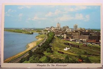 Tennessee TN Memphis On The Mississippi River Postcard Old Vintage Card View PC • $0.50