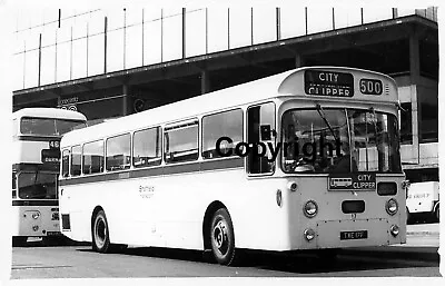 £1.10 • Buy Sheffield Corporation TWE17F TWE 17F AEC Swift Park Royal Coach B&W Bus Photo