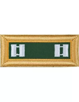 Military Police 03 X CPT Male Rayon Shoulder Boards (SB-MP03M) • $32.44