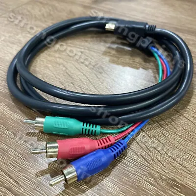 $5.10 • Buy 1pcs NEW AV Connection Cable Adapter For HDTV DVD HDMI Male To 3 RCA Video Audio