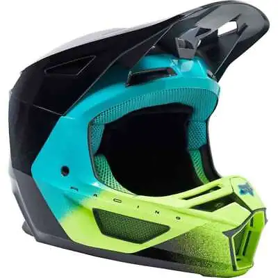 NEW Fox V2 Rkane Grey/Yellow MIPS Dirt Bike Helmet • $279