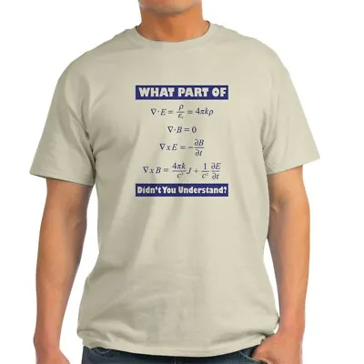 CafePress Maxwell's Equations Light T Shirt 100% Cotton T-Shirt (122682677) • $19.99