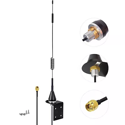 4G LTE Bracket Mount SMA Antenna 3M For AT&T Wireless Internet ZTE MF279 Hotspot • £13.26