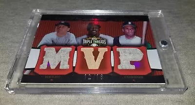 2006 Topps Triple Threads Roberto Clemente Mickey Mantle Vlad Guerrero 12/18 JSY • $229.99