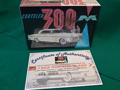 CHIP FOOSE FIRST RUN COA 1955 CHRYSLER 300 Numbered Signed Moebius KIT MIB • $299