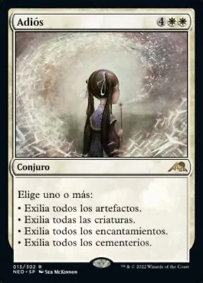 Farewell SPANISH (Adiós) Kamigawa Neon Dynasty NM/EX MTG CARD • $26.39