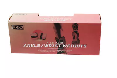 EDX Adjustable Ankle  Arm Leg And Wrist Weight Strap 2 Pack 2lbs Each • $19.99