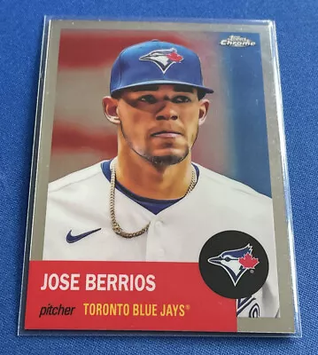 2022 Topps Chrome Platinum Anniversary #418 Jose Berrios Toronto Blue Jays • $1.55