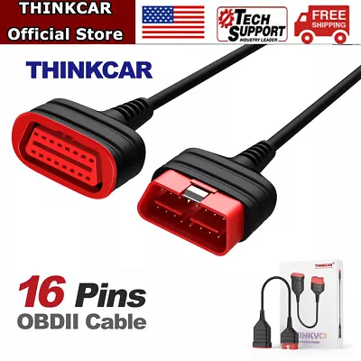 16 Pin OBD2 Extension USB Cable Male To Female OBD2 Tool Automotive Adapter US • $12.99